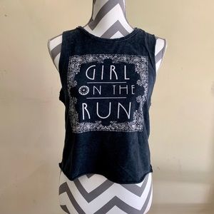 Sleeveless Grunge Top